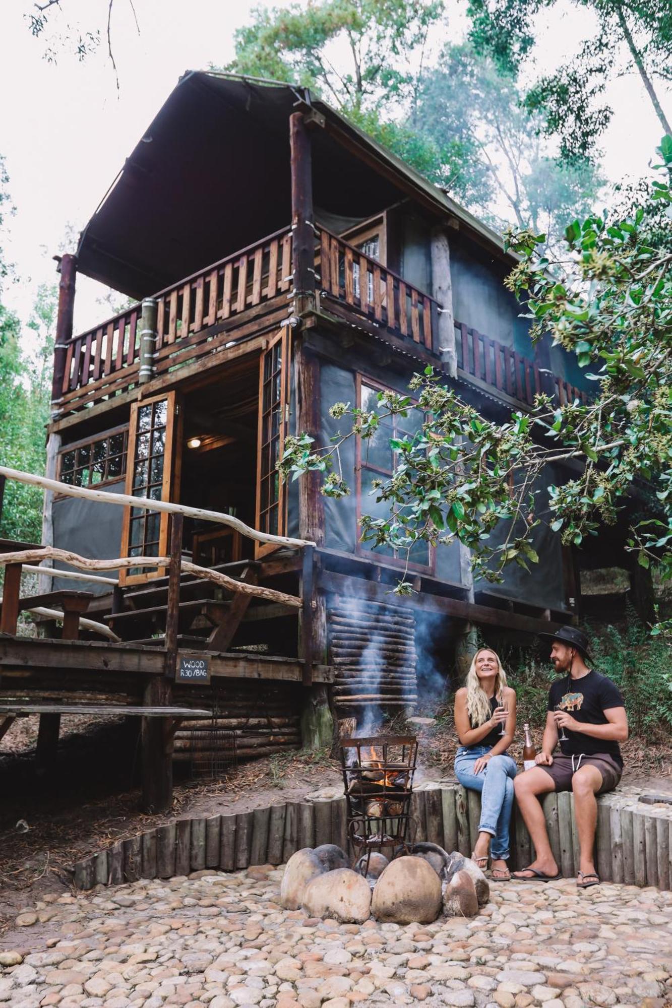 Fernhill Tented Treehouses Rheenendal Zewnętrze zdjęcie